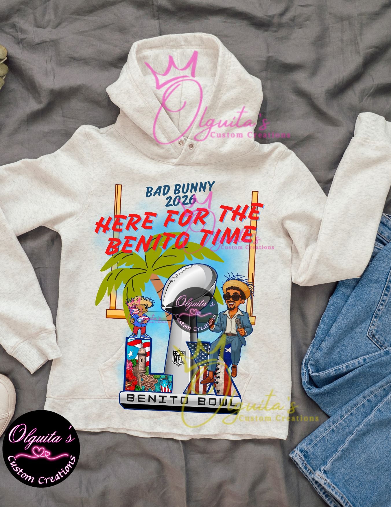 BAD BUNNY HALFTIME PNG, BENITO PNG, BAD BUNNY PNG