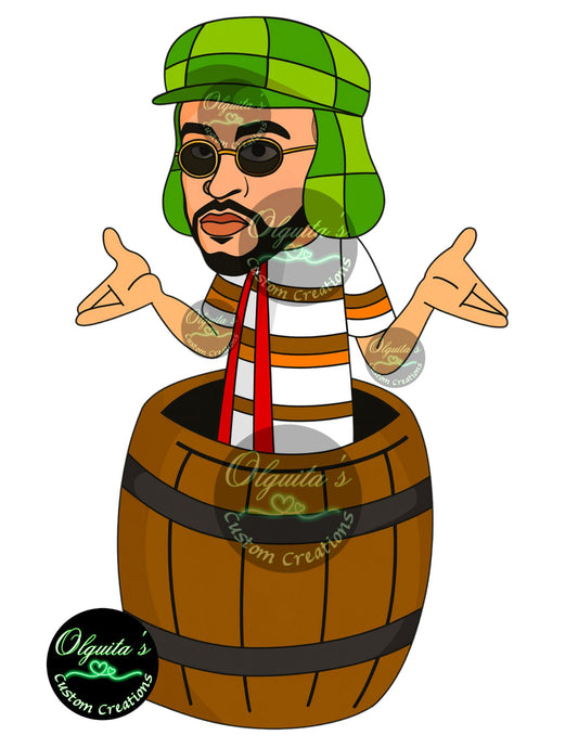 Bad Bunny Chavo Del Ocho PNG
